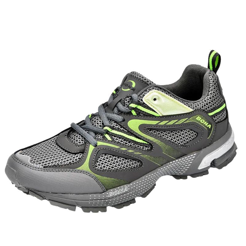 Chaussures de running - Homme BONA – chaussures de course classiques pour hommes, chaussures de Sport en maille fendue, chaussures de Jogging en plein air à lacets, livraison gratuite, nouvelle collection