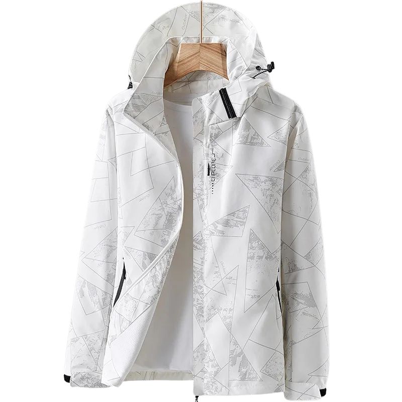 CHRLCK-Veste de randonnée imperméable pour femme, coupe-vent, course à pied, camping, pêche, chasse, trekking