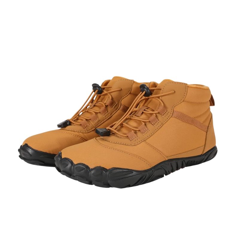 Chaussures de randonnée de neige imperméables en peluche pour hommes et femmes, chaussures en coton, chaussures en fourrure, coordonnantes, chaudes, pieds nus, trekking, randonnée, grande taille, hiver