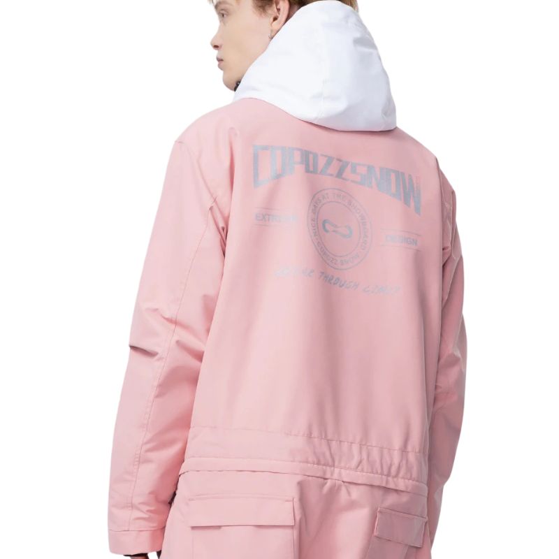 Combinaison de Ski une pièce épaisse pour hommes et femmes, veste de sport de plein air, de Snowboard, chaude, imperméable, vêtements d&