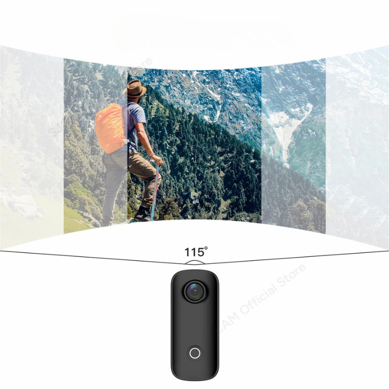 Caméra portable pour activité en plein air- 4K - Waterproof