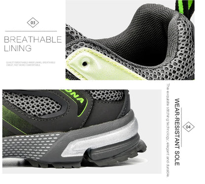 Chaussures de running - Homme BONA – chaussures de course classiques pour hommes, chaussures de Sport en maille fendue, chaussures de Jogging en plein air à lacets, livraison gratuite, nouvelle collection