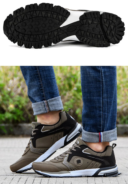Chaussures de running - Homme BONA – chaussures de course pour homme, baskets respirantes et légères, à lacets, chaussures de sport, de marche et de Jogging confortables