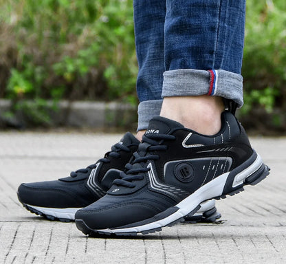 Chaussures de running - Homme BONA – chaussures de course pour homme, baskets respirantes et légères, à lacets, chaussures de sport, de marche et de Jogging confortables