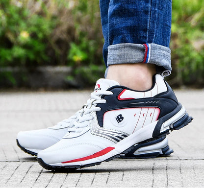 Chaussures de running - Homme BONA – chaussures de course pour homme, baskets respirantes et légères, à lacets, chaussures de sport, de marche et de Jogging confortables