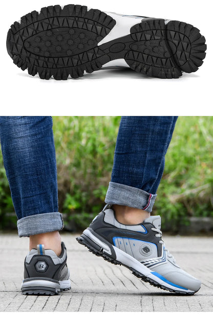 Chaussures de running - Homme BONA – chaussures de course pour homme, baskets respirantes et légères, à lacets, chaussures de sport, de marche et de Jogging confortables