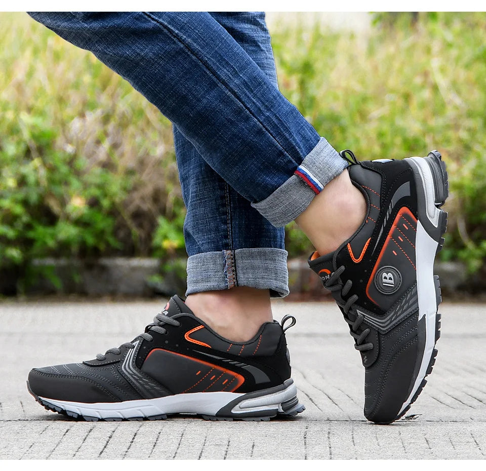 Chaussures de running - Homme BONA – chaussures de course pour homme, baskets respirantes et légères, à lacets, chaussures de sport, de marche et de Jogging confortables