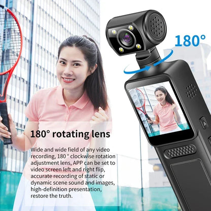 Caméra de poche portable HD -  180 ° - Vision nocturne