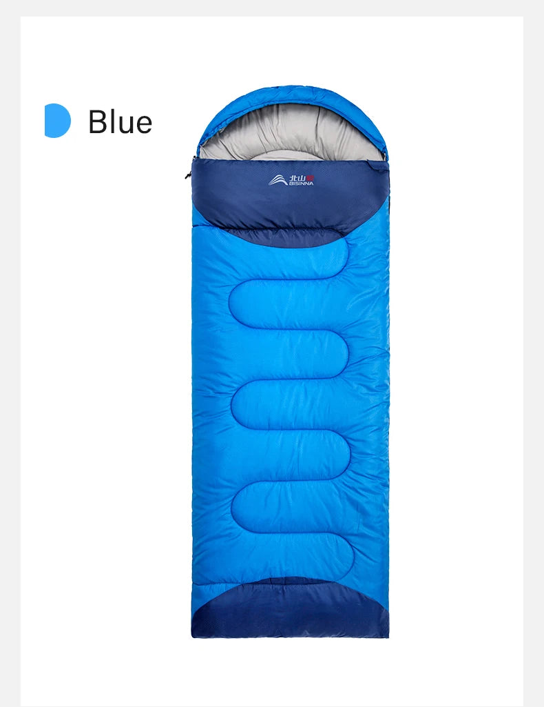 BISINNA-Sac de couchage -10°C de camping ultraléger et imperméable, enveloppe chaude d&