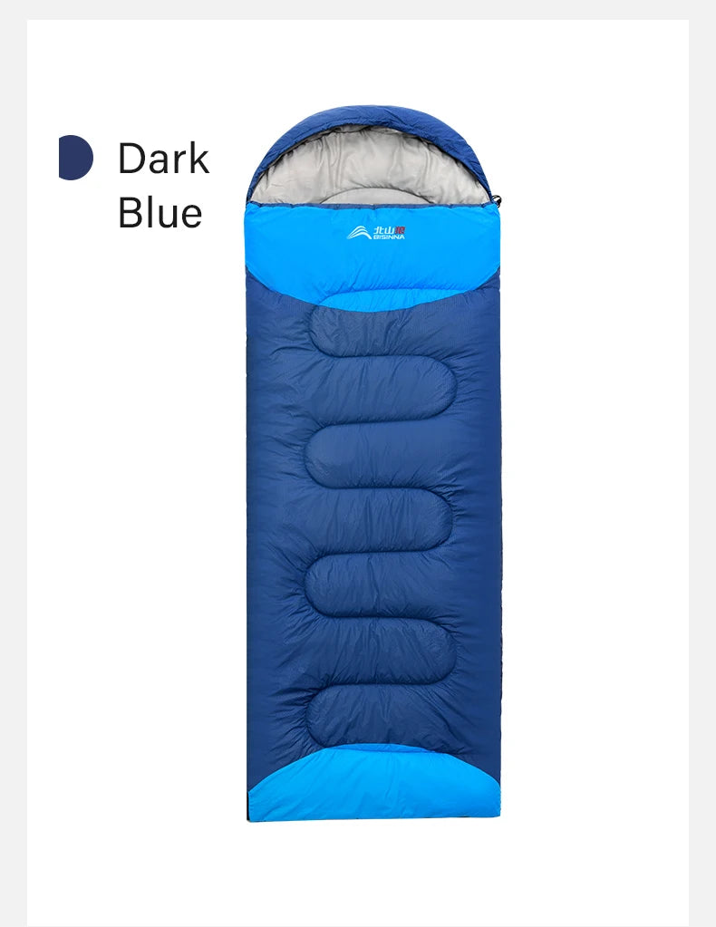 BISINNA-Sac de couchage -10°C de camping ultraléger et imperméable, enveloppe chaude d&