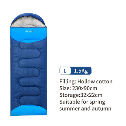 BISINNA-Sac de couchage -10°C de camping ultraléger et imperméable, enveloppe chaude d&