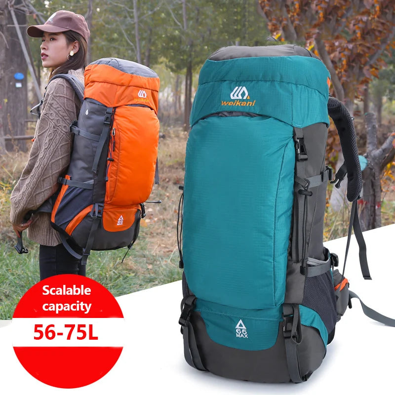 65L Camping sac à dos grande capacité sac d&