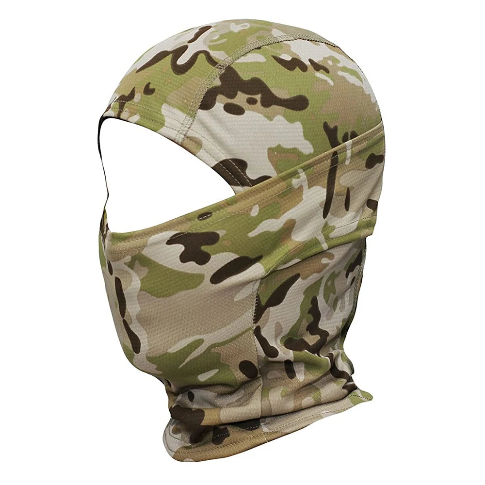 Cagoule intégrale de ski pour homme et femme, masque facial, capuche, DulSnow, moto, course à pied, temps froid