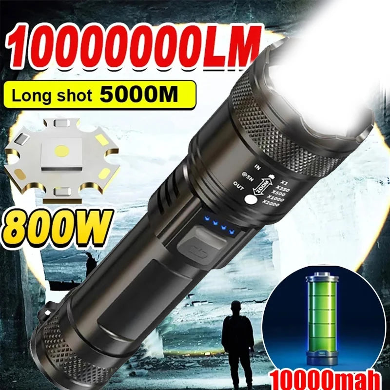 Lampe de poche LED puissante