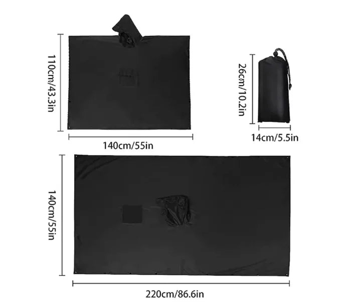Poncho Imperméable RainGuard
