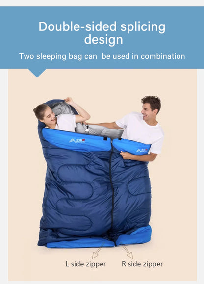 BISINNA-Sac de couchage -10°C de camping ultraléger et imperméable, enveloppe chaude d&