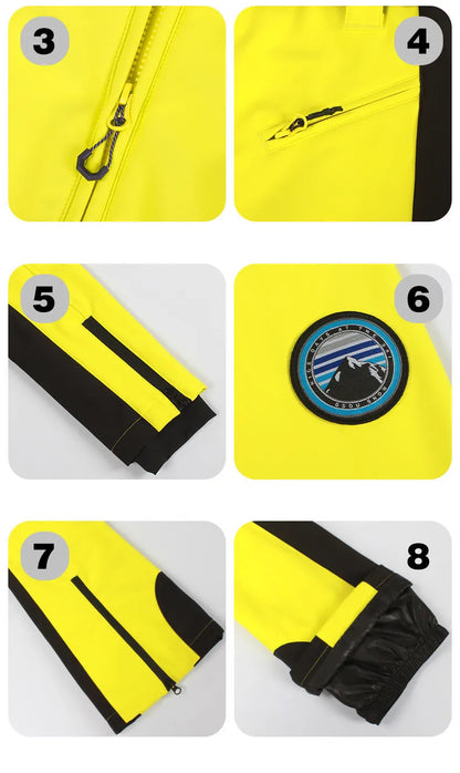 Combinaison de ski une pièce pour femmes, combinaison, ensemble de vêtements, épais, thermique, imperméable, coupe-vent avec ceinture, sport de plein air