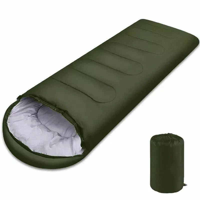 MUNICotton-Sac de couchage de camping léger, enveloppe chaude, sac à dos extérieur, hiver, 4 saisons