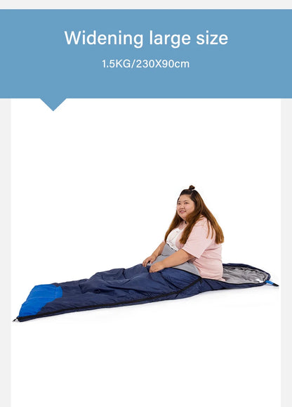 BISINNA-Sac de couchage -10°C de camping ultraléger et imperméable, enveloppe chaude d&