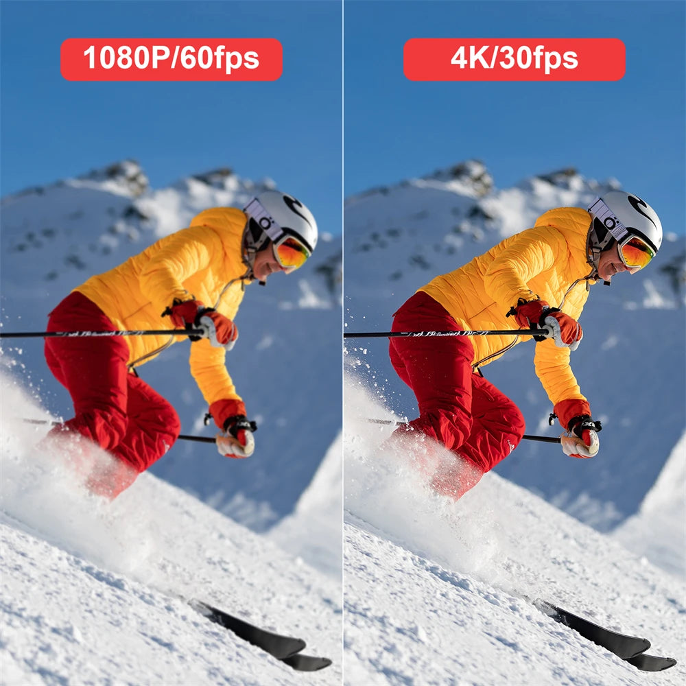 Caméra portable pour activité en plein air- 4K - Waterproof
